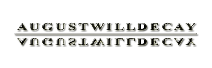 AUGUST MIRRORED LOGO JPEG 710 X 230 STYLEIZED