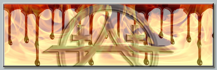 BLOOD copy placed WITH FIRE